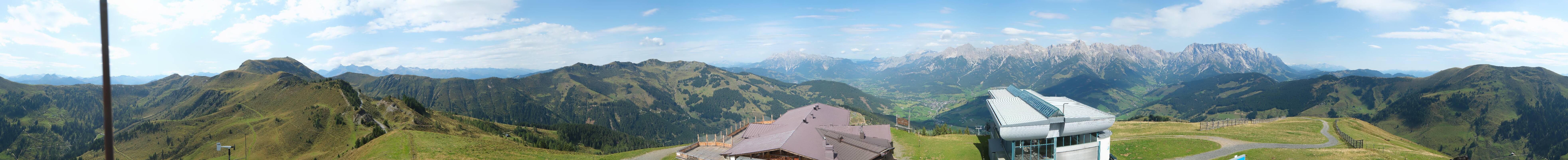 Archiv Foto Webcam Panorama vom Hochkönig