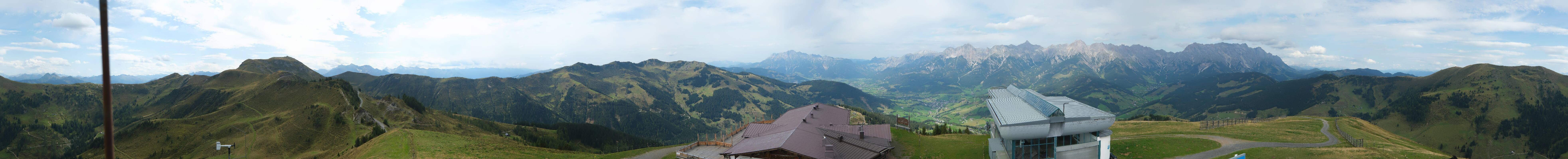 Archiv Foto Webcam Panorama vom Hochkönig