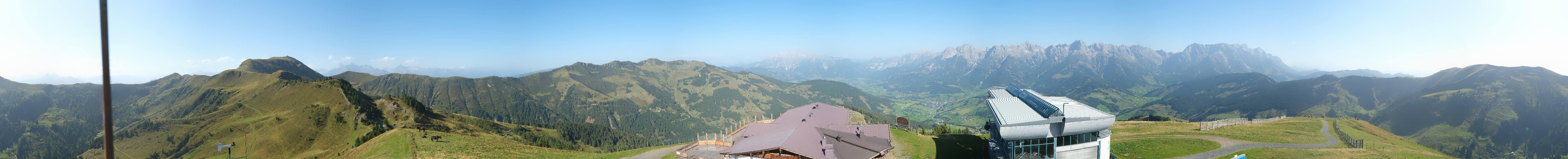 Archiv Foto Webcam Panorama vom Hochkönig