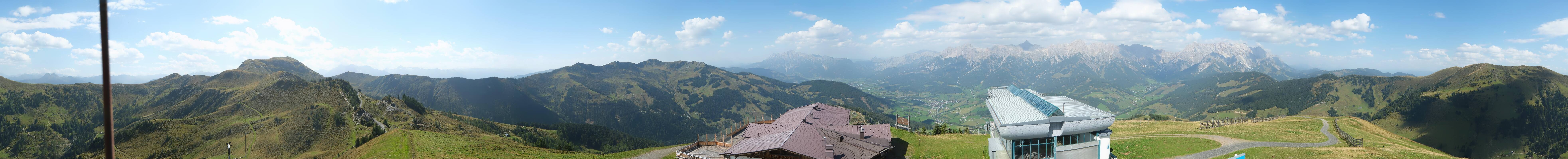 Archiv Foto Webcam Panorama vom Hochkönig