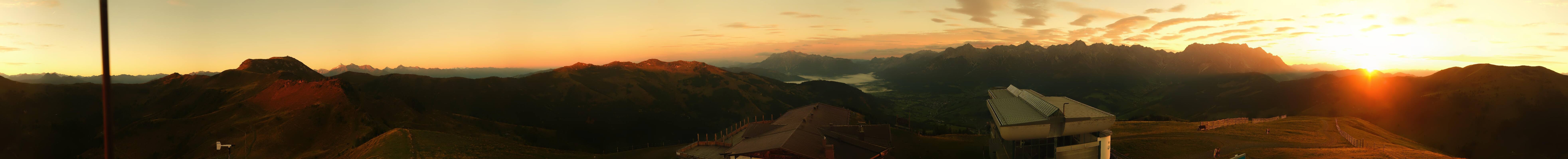 Archiv Foto Webcam Panorama vom Hochkönig