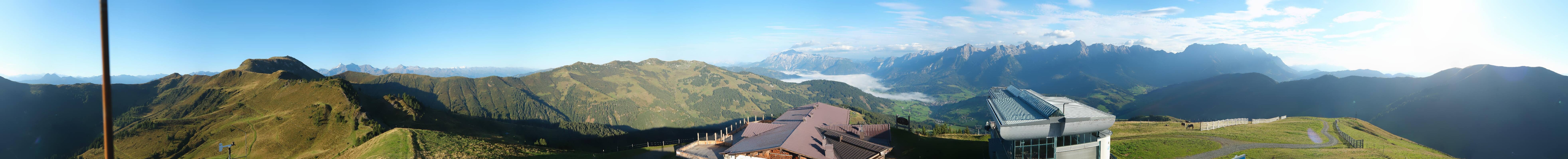 Archiv Foto Webcam Panorama vom Hochkönig