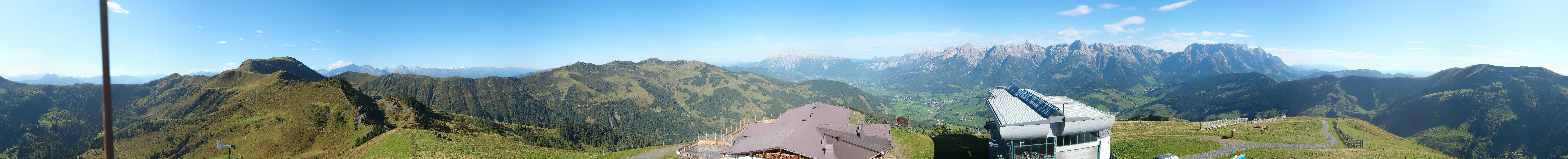 Archiv Foto Webcam Panorama vom Hochkönig