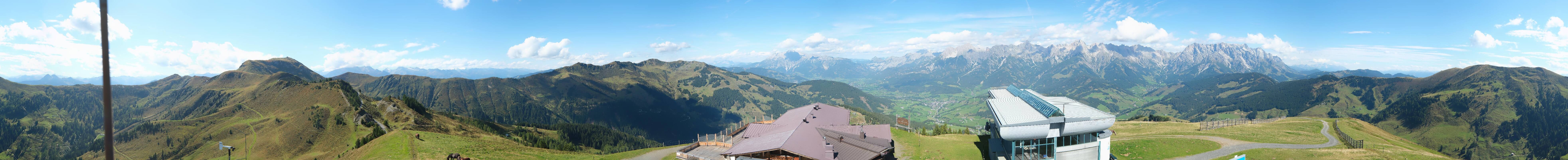 Archiv Foto Webcam Panorama vom Hochkönig