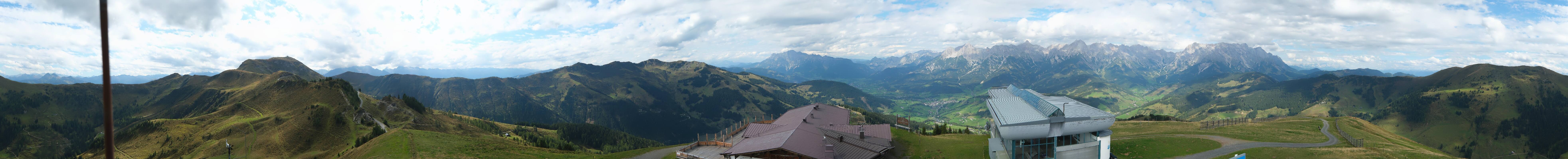 Archiv Foto Webcam Panorama vom Hochkönig