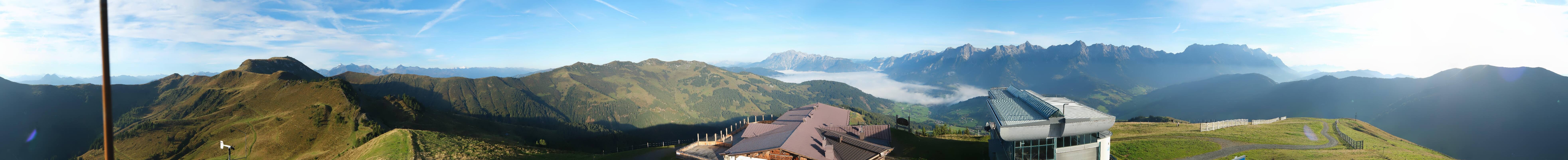 Archiv Foto Webcam Panorama vom Hochkönig