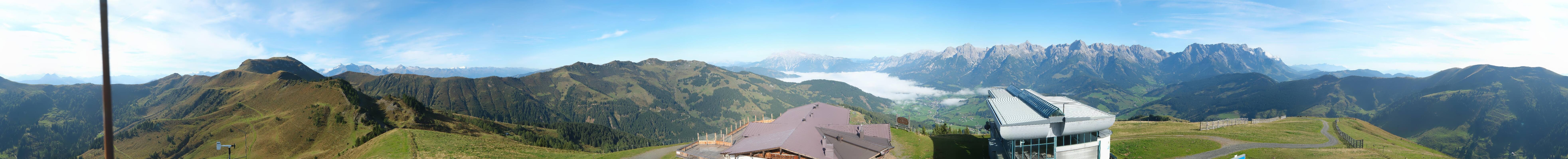 Archived image Webcam Panoramic view of Hochkönig
