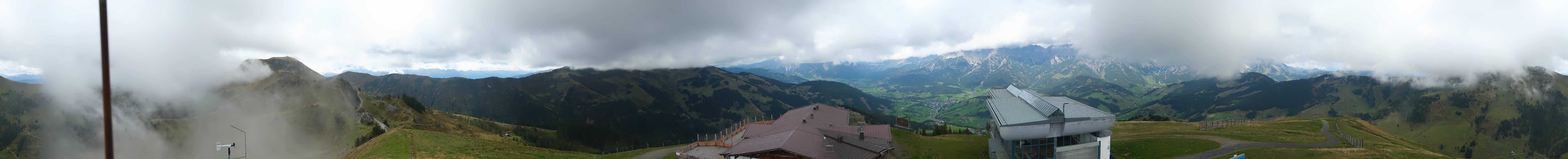 Archiv Foto Webcam Panorama vom Hochkönig