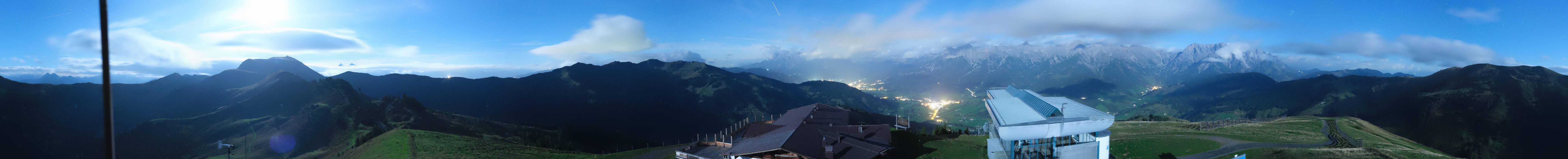 Archiv Foto Webcam Panorama vom Hochkönig