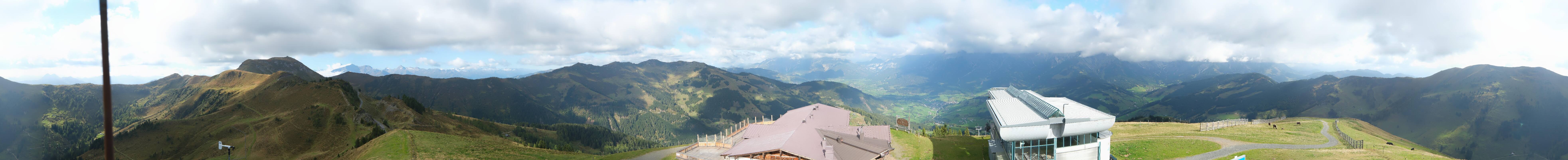 Archiv Foto Webcam Panorama vom Hochkönig