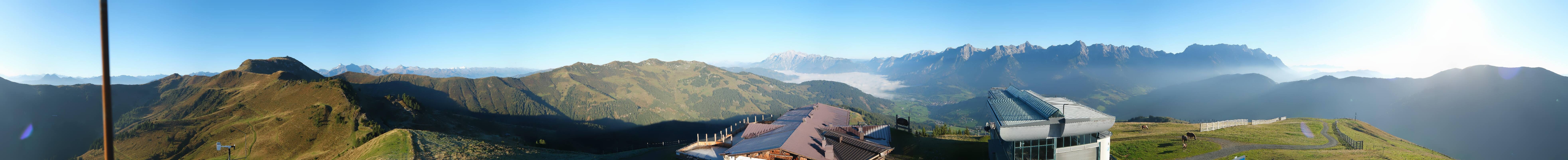 Archiv Foto Webcam Panorama vom Hochkönig