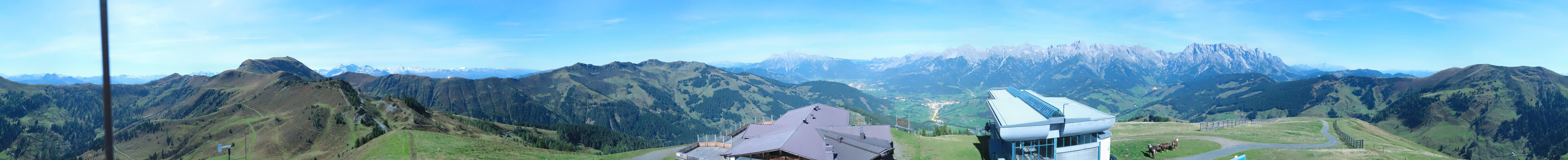 Archiv Foto Webcam Panorama vom Hochkönig