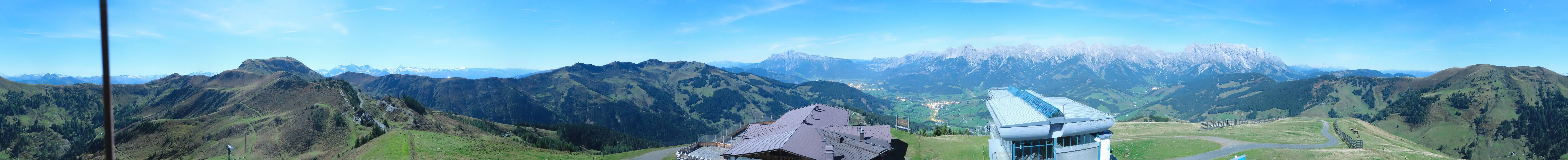 Archiv Foto Webcam Panorama vom Hochkönig