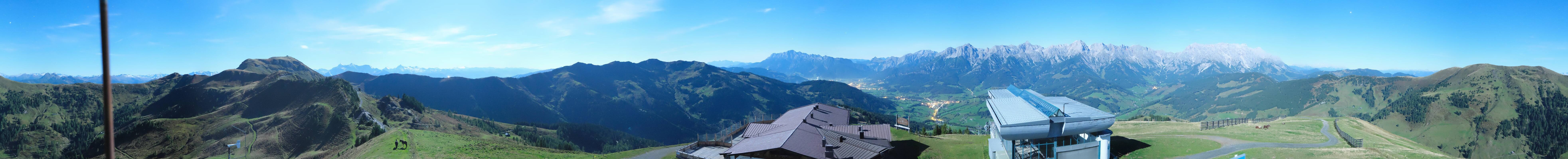 Archiv Foto Webcam Panorama vom Hochkönig