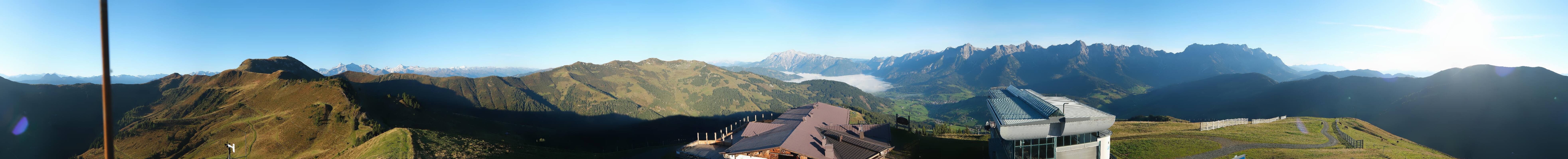 Archiv Foto Webcam Panorama vom Hochkönig