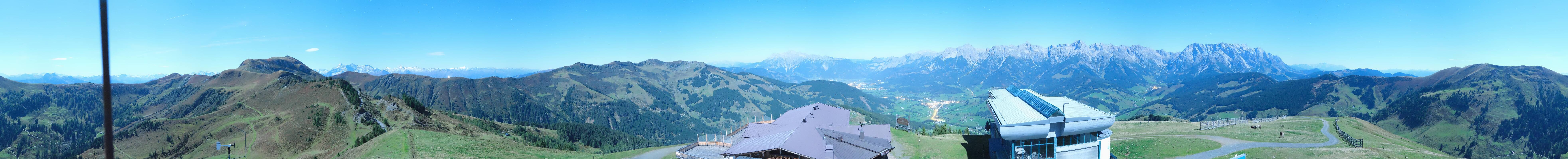 Archived image Webcam Panoramic view of Hochkönig