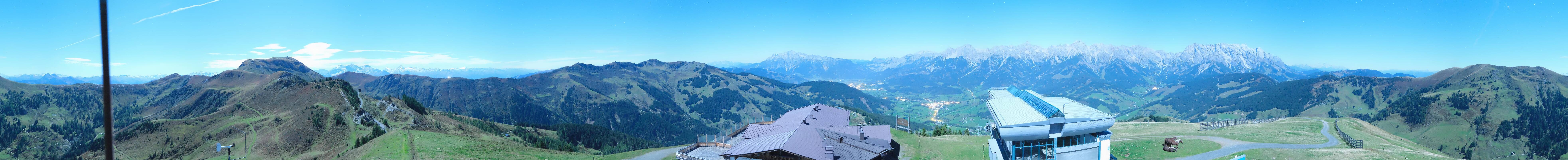 Archived image Webcam Panoramic view of Hochkönig