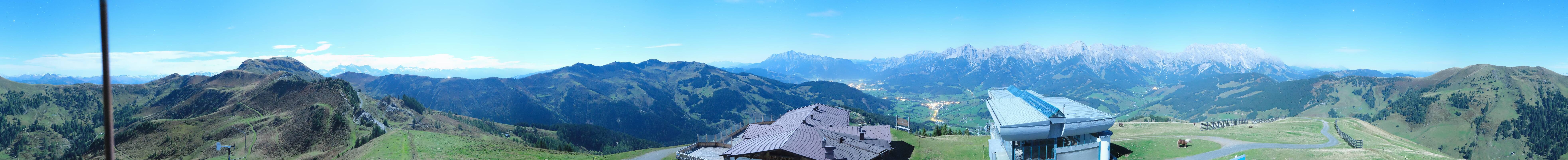Archived image Webcam Panoramic view of Hochkönig