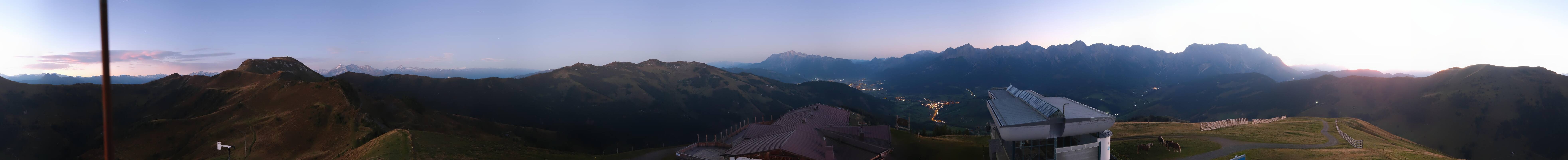 Archived image Webcam Panoramic view of Hochkönig