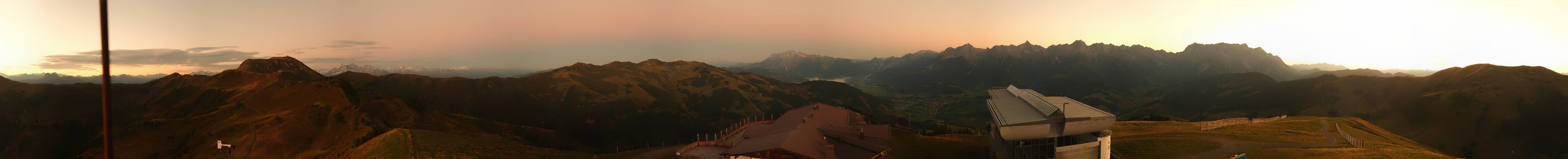 Archived image Webcam Panoramic view of Hochkönig