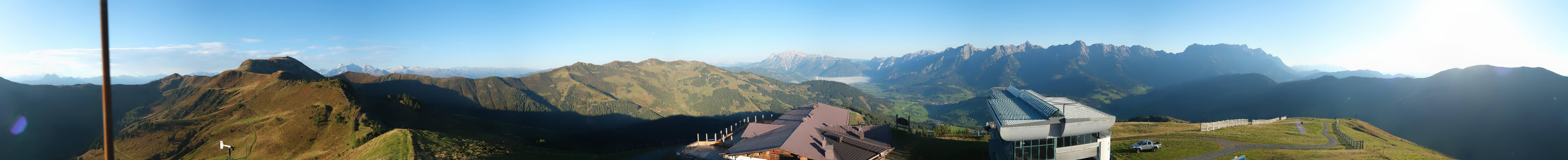 Archived image Webcam Panoramic view of Hochkönig