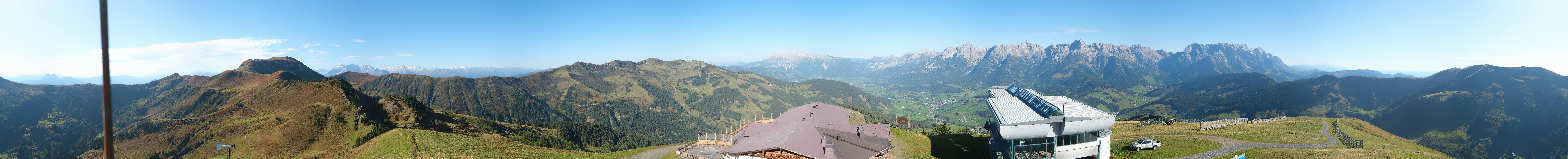 Archived image Webcam Panoramic view of Hochkönig
