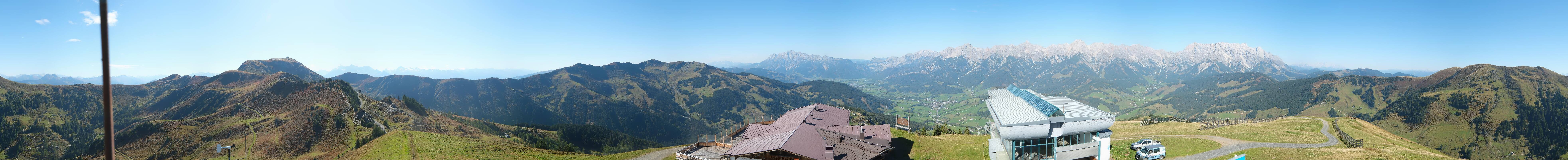 Archived image Webcam Panoramic view of Hochkönig