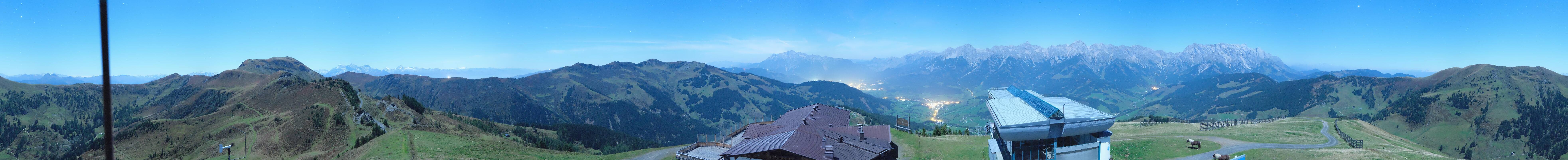 Archiv Foto Webcam Panorama vom Hochkönig