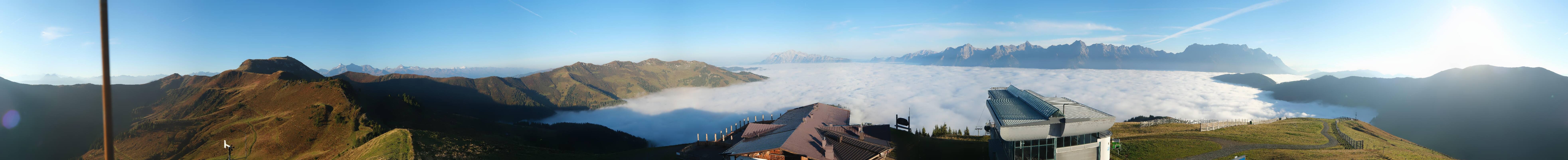 Archiv Foto Webcam Panorama vom Hochkönig