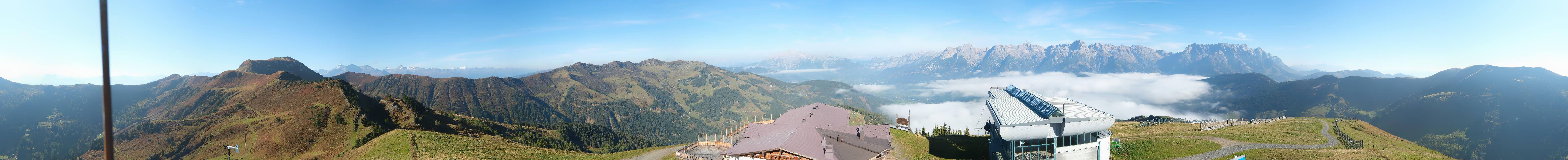 Archived image Webcam Panoramic view of Hochkönig