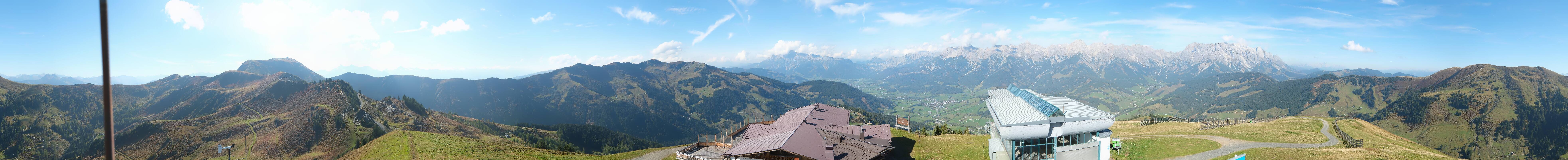Archived image Webcam Panoramic view of Hochkönig