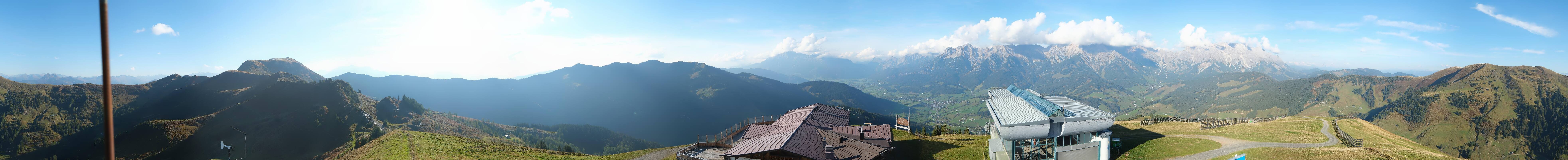 Archived image Webcam Panoramic view of Hochkönig