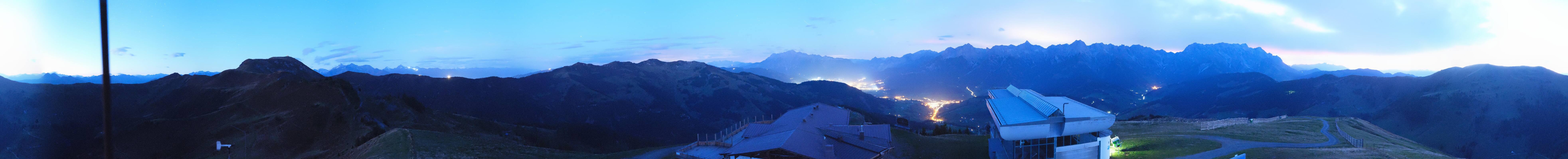 Archived image Webcam Panoramic view of Hochkönig