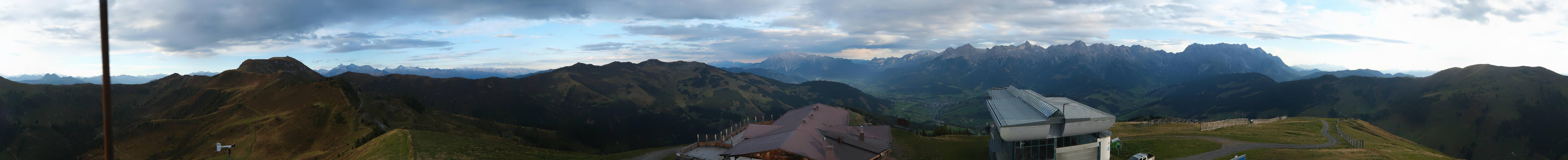 Archived image Webcam Panoramic view of Hochkönig
