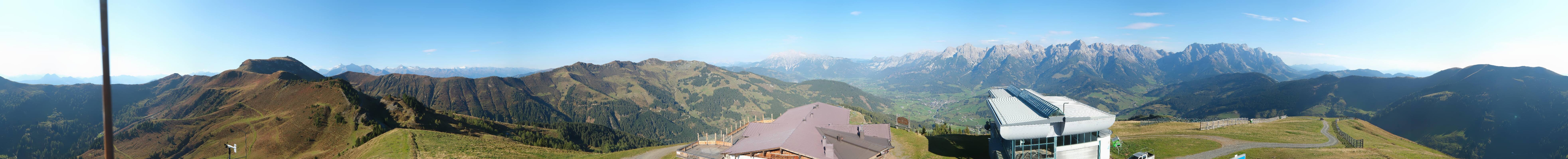 Archived image Webcam Panoramic view of Hochkönig