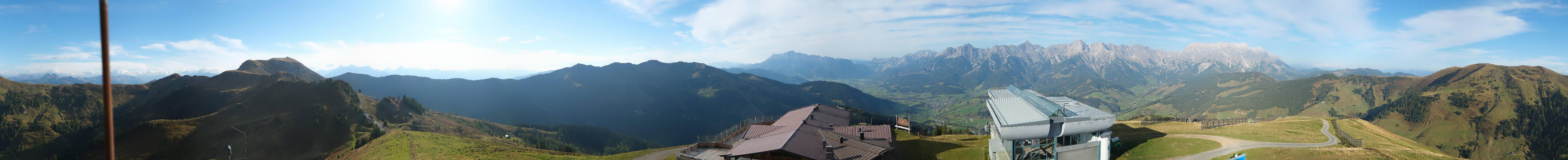 Archived image Webcam Panoramic view of Hochkönig