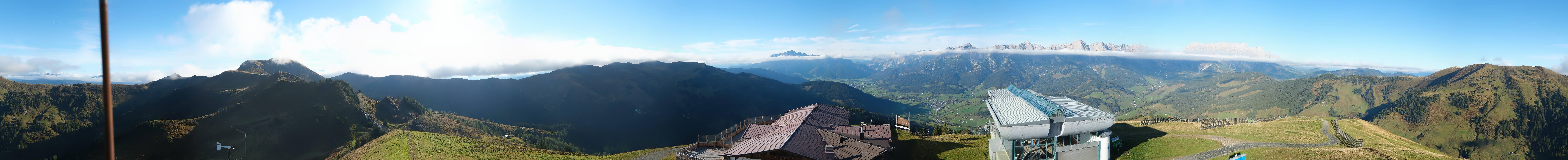 Archiv Foto Webcam Panorama vom Hochkönig