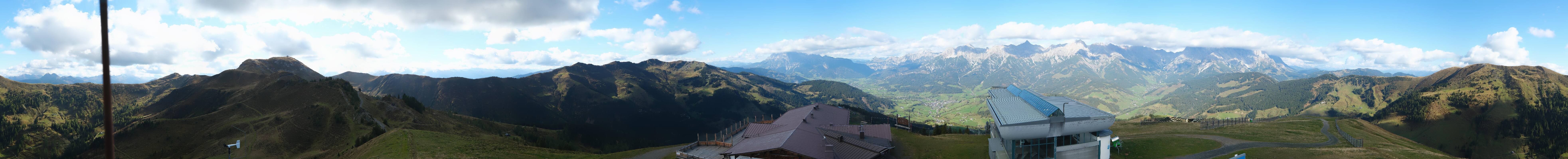 Archiv Foto Webcam Panorama vom Hochkönig