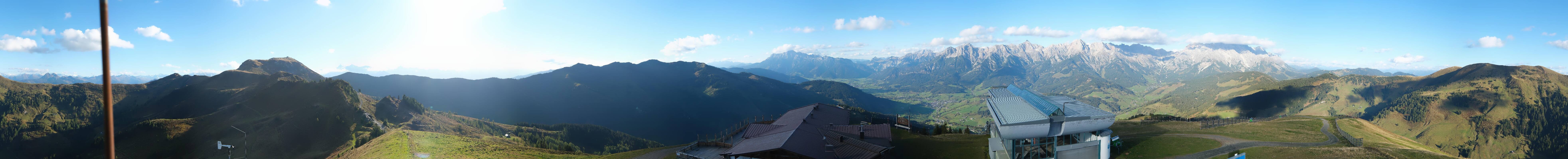 Archiv Foto Webcam Panorama vom Hochkönig