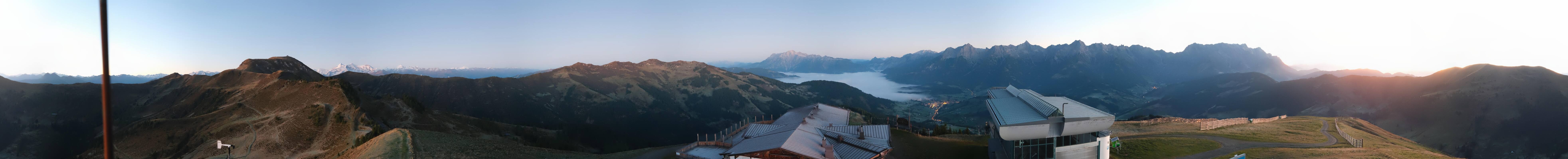 Archiv Foto Webcam Panorama vom Hochkönig