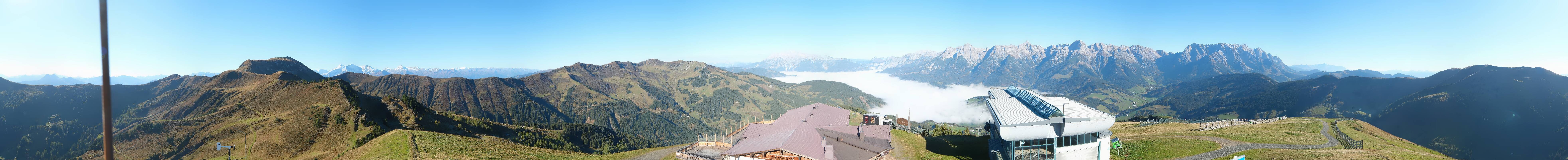 Archiv Foto Webcam Panorama vom Hochkönig