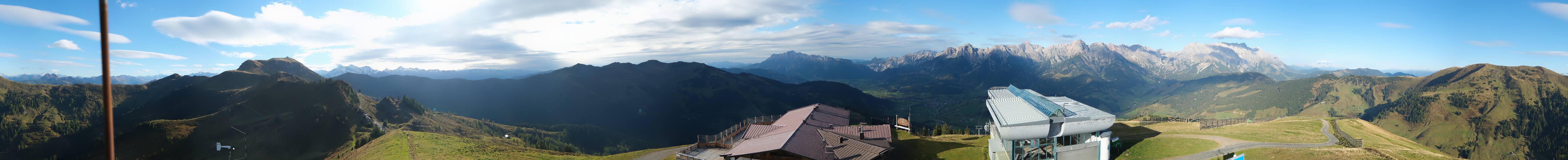 Archiv Foto Webcam Panorama vom Hochkönig