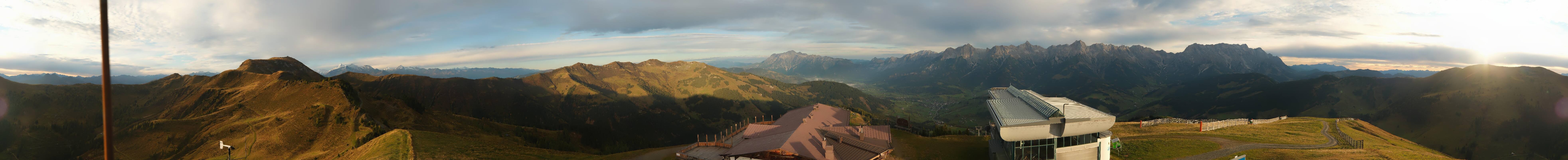 Archived image Webcam Panoramic view of Hochkönig