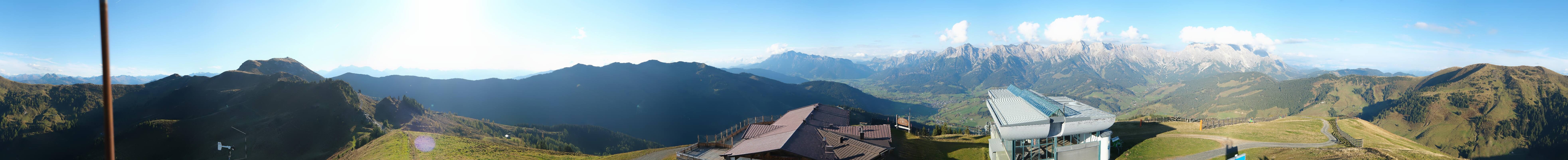 Archived image Webcam Panoramic view of Hochkönig