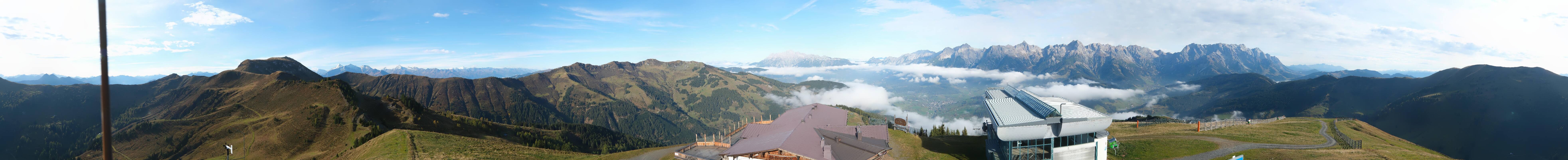 Archiv Foto Webcam Panorama vom Hochkönig
