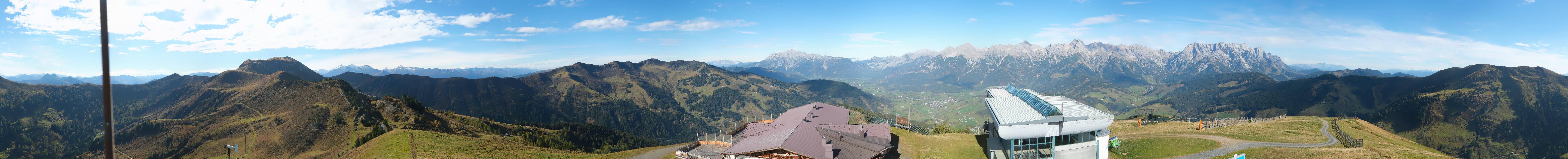 Archiv Foto Webcam Panorama vom Hochkönig