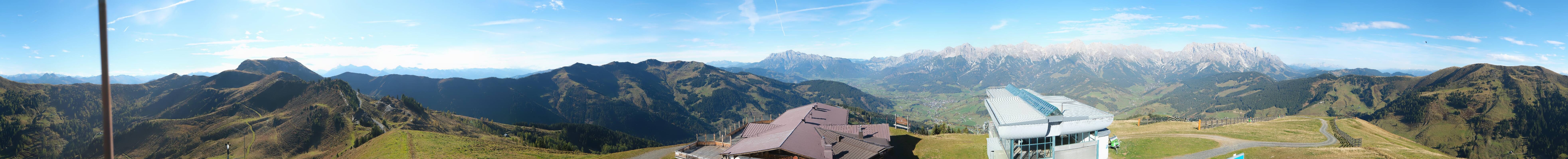 Archiv Foto Webcam Panorama vom Hochkönig