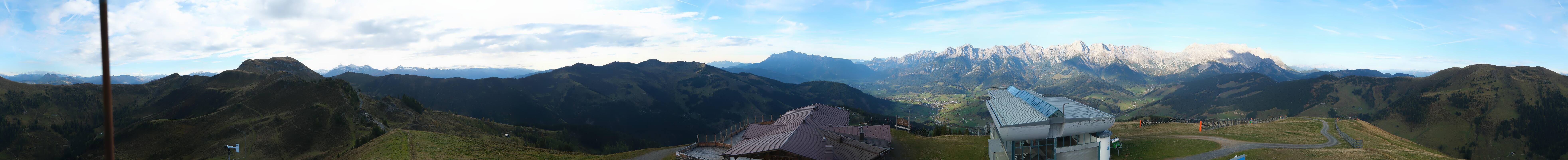 Archiv Foto Webcam Panorama vom Hochkönig