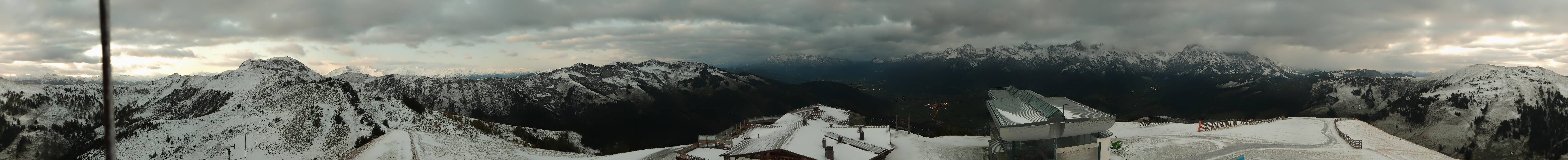 Archived image Webcam Panoramic view of Hochkönig