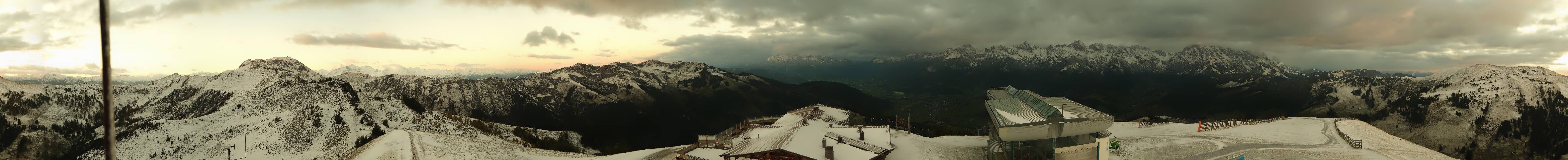 Archived image Webcam Panoramic view of Hochkönig